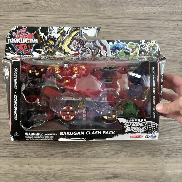 Bundle Set Toy Bakugan Battle Arena Dragonoid + Bakugan Clash Pack Street Brawl - Picture 6 of 9